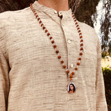 Gurukripa Rudraksha & Crystal Mala