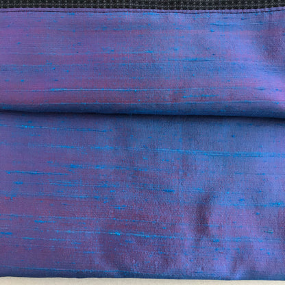 Silk & Wool Meditation Chair Blanket – Dhyanam Supreme Swan