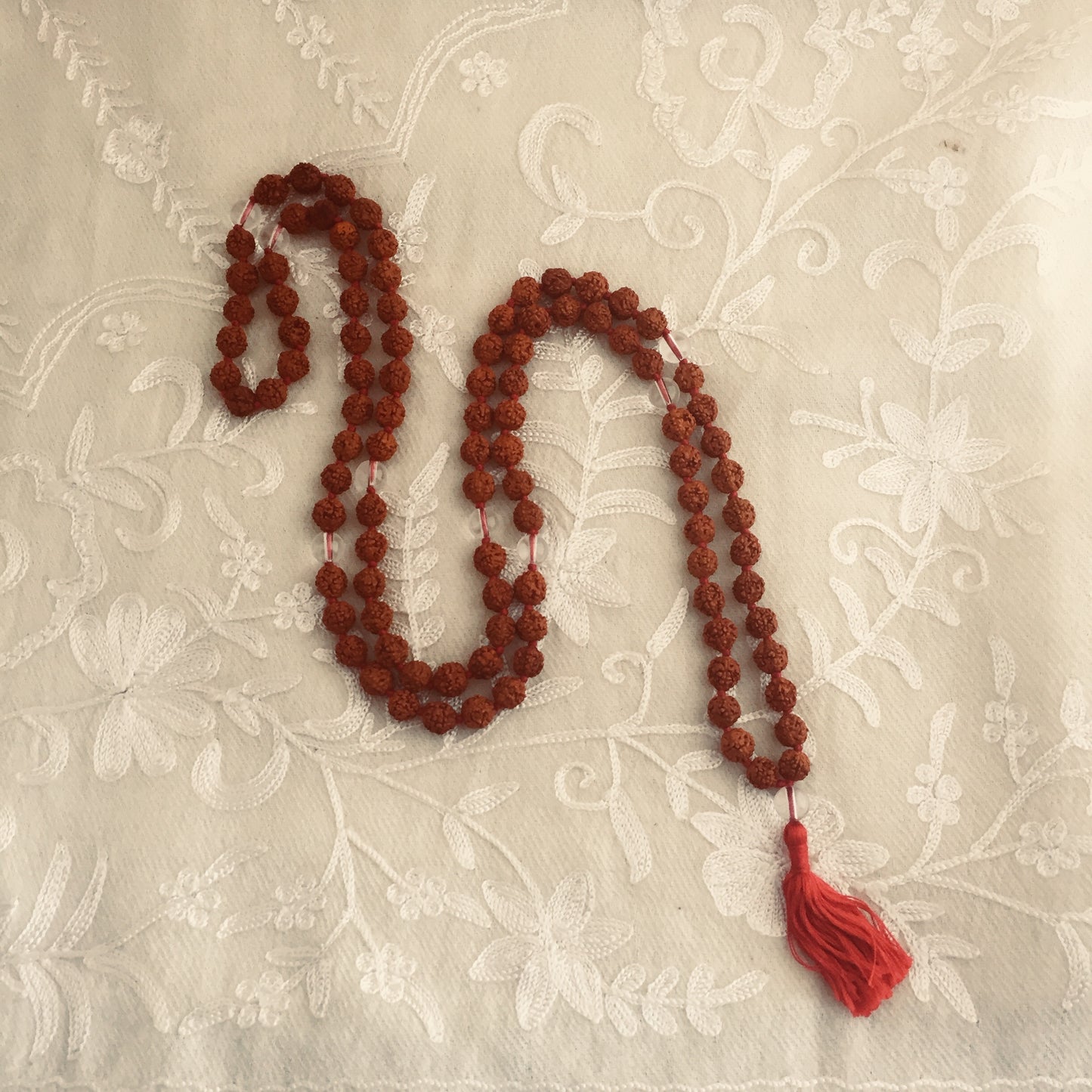 Shakti Kriya Mala Rudraksha & Quartz Crystal