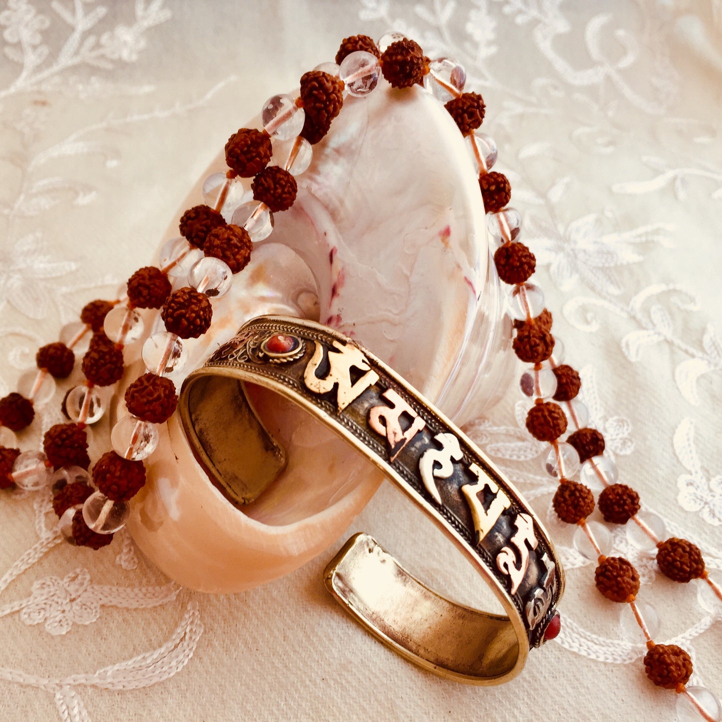 Om Mani Padme Hum Tibetan Bracelet