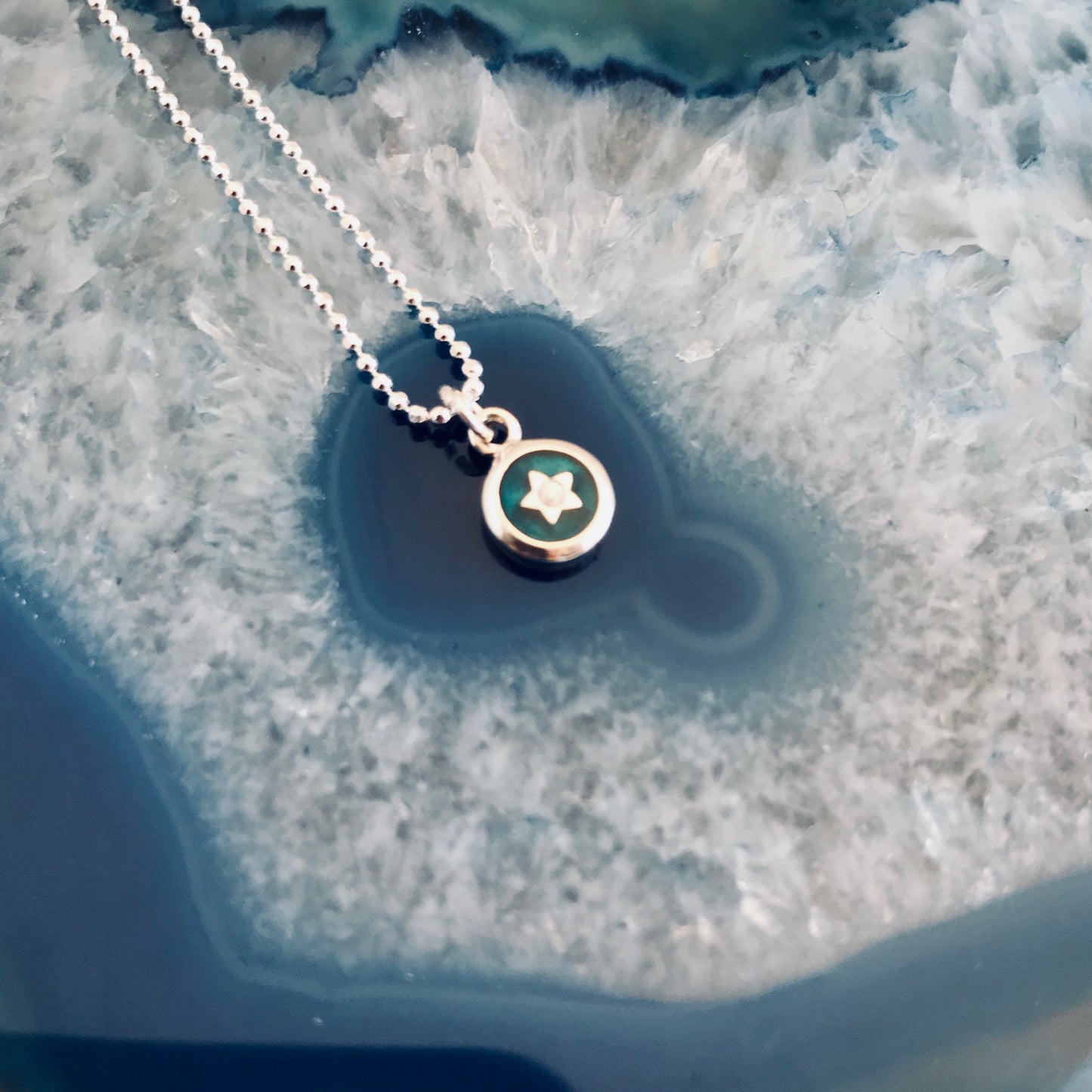 Spiritual Eye Pendant Silver Extra Small