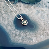 Spiritual Eye Pendant Silver Extra Small