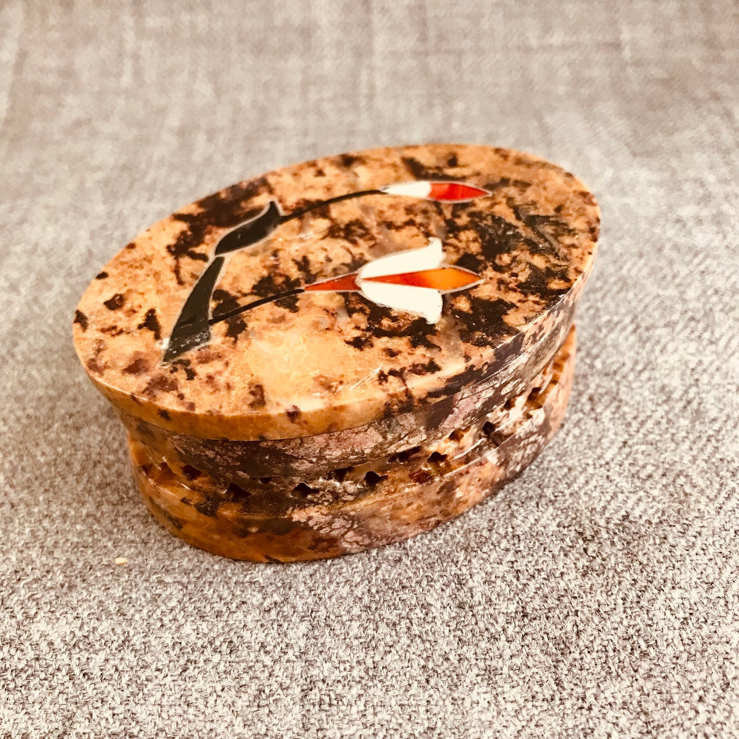 Indian Soapstone Keepsake Boxes