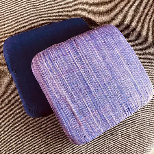 Khadi Cotton Wedge Meditation Cushion