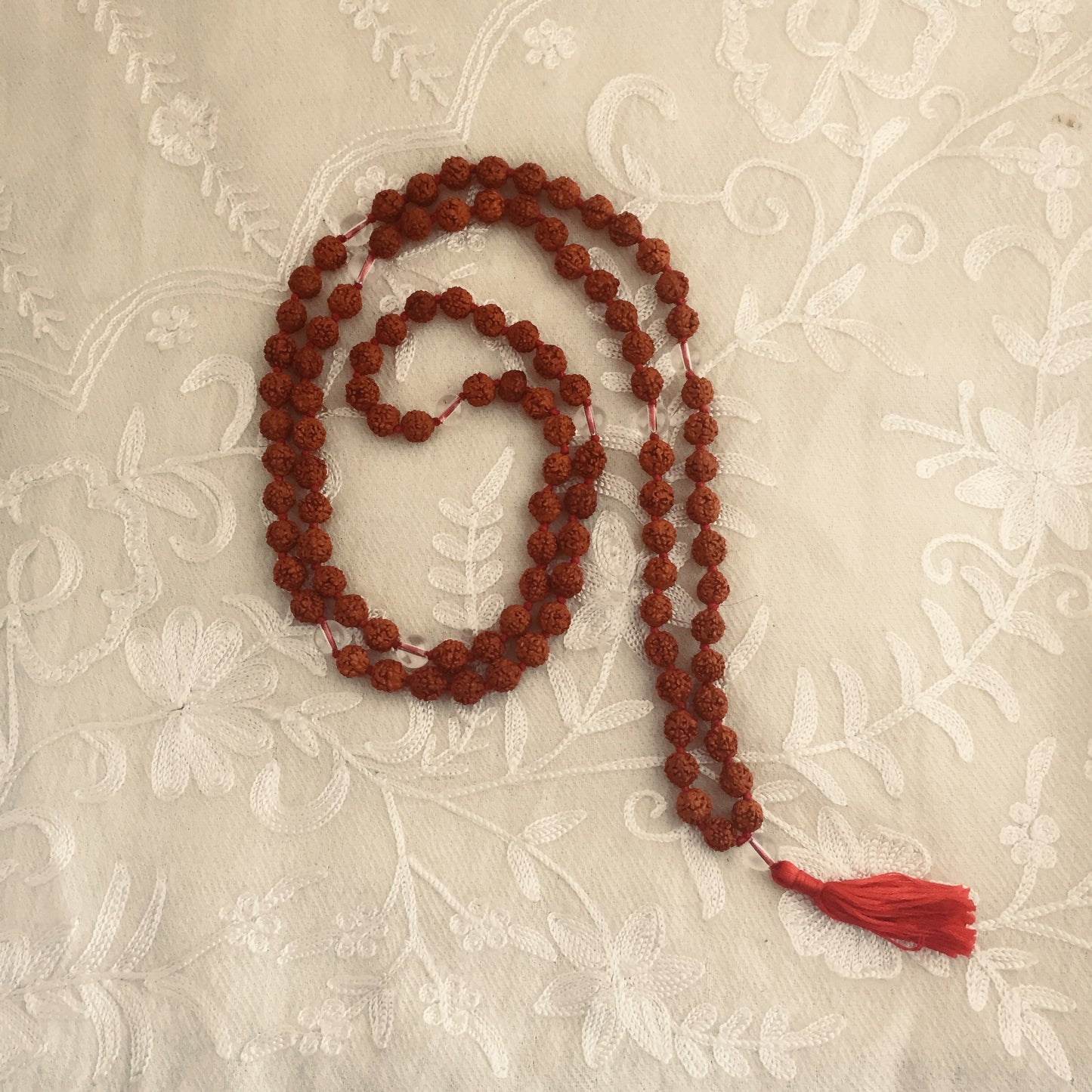 Shakti Kriya Mala Rudraksha & Quartz Crystal