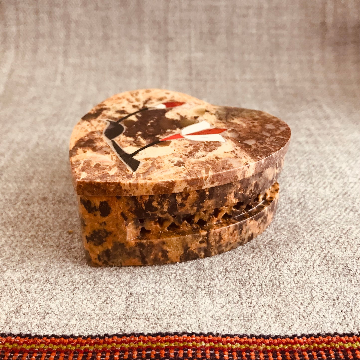 Indian Soapstone Keepsake Boxes
