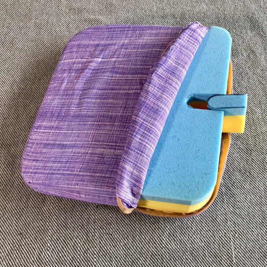 Khadi Cotton Wedge Meditation Cushion