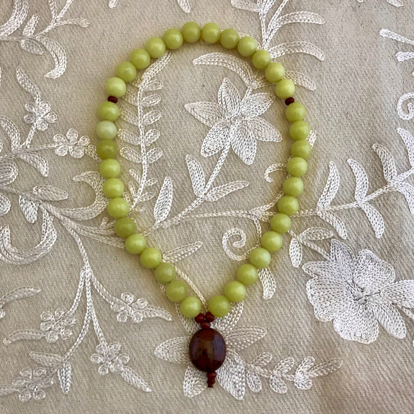 Olive Jade Kriya Mala