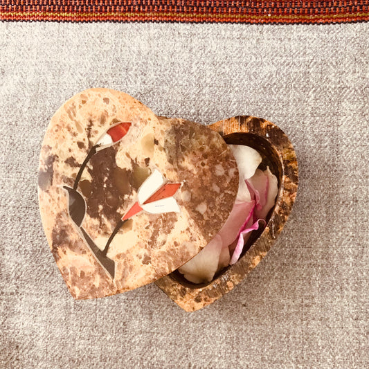 Indian Soapstone Keepsake Boxes