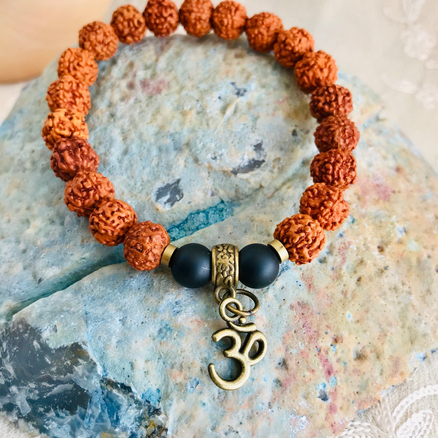 Kedar Om Wrist Mala Bracelet