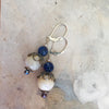 Mukta Mother of Pearl & Lapis Lazuli Earrings