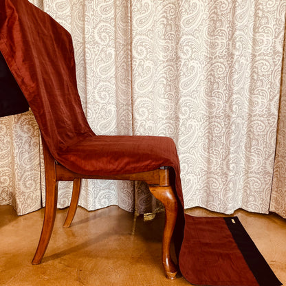 Silk & Wool Meditation Chair Blanket – Dhyanam Supreme Swan