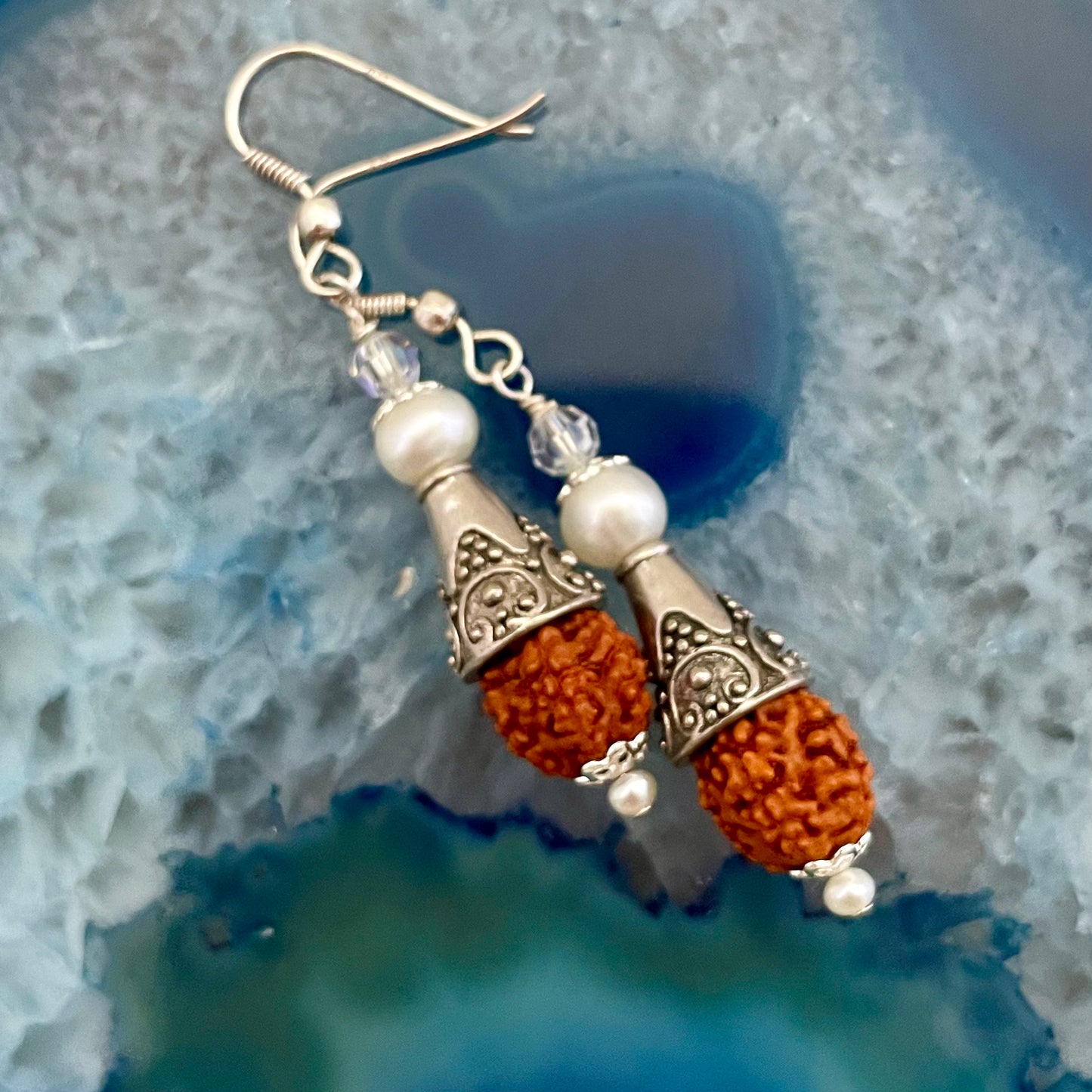 Usha Rudraksha Earrings