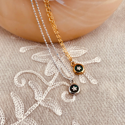 Spiritual Eye Pendant Silver Extra Small