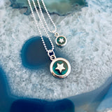 Spiritual Eye Pendant Silver Extra Small