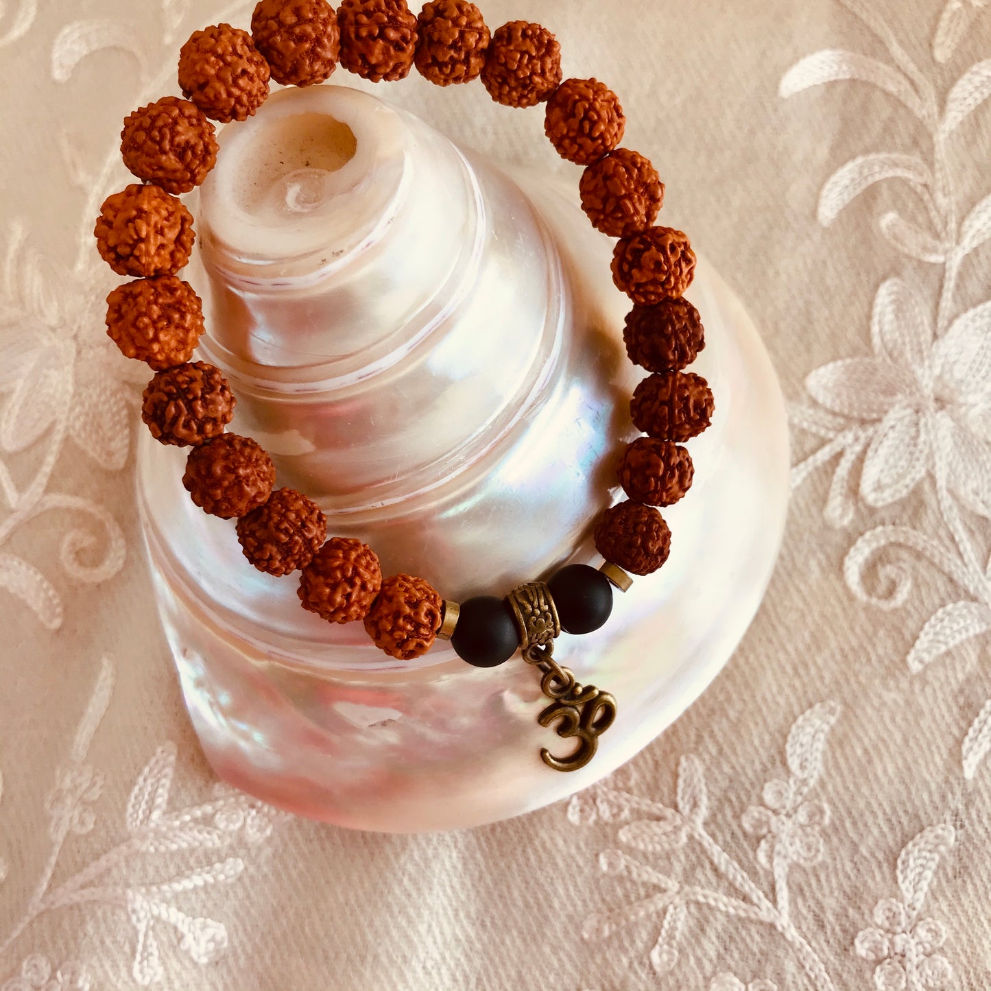 Kedar Om Wrist Mala Bracelet