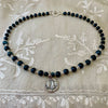 Charanam Blue Tiger’s Eye Necklace