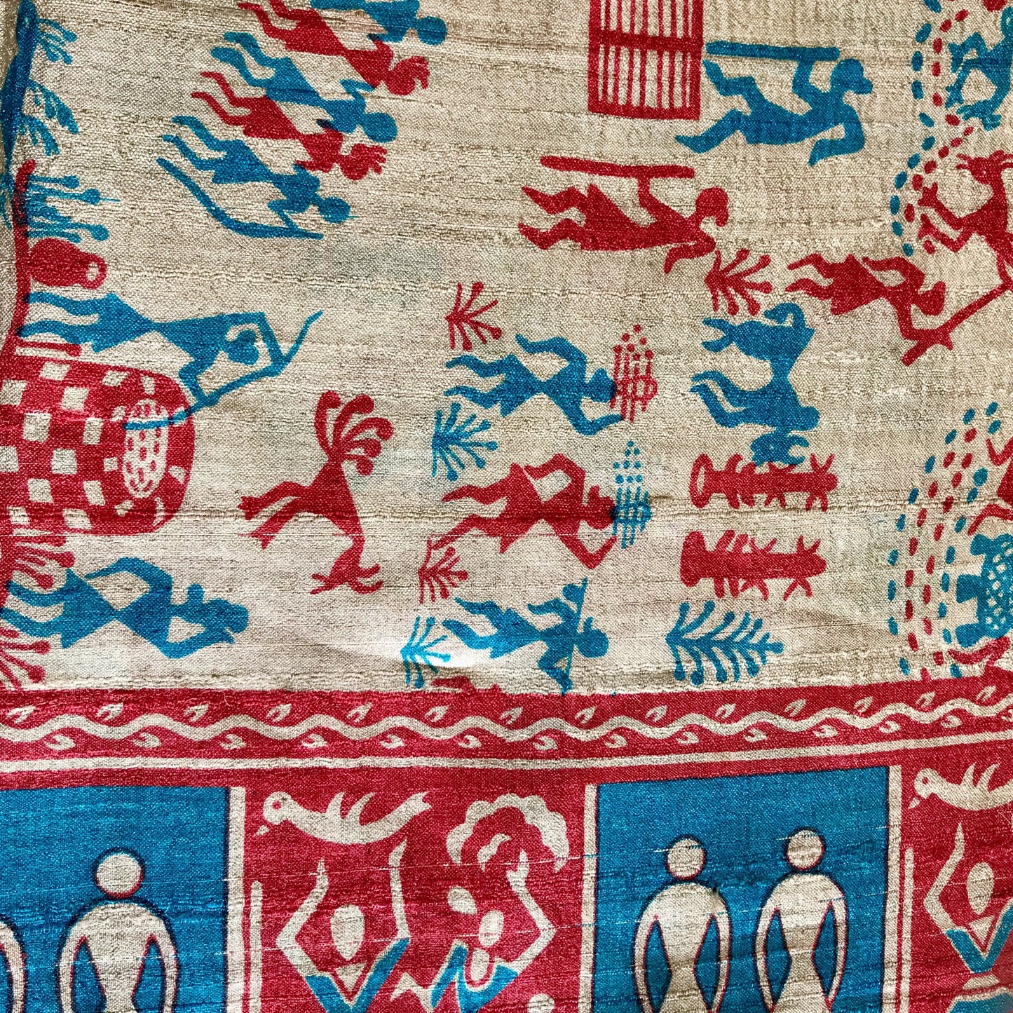 Lata Tussar Silk Scarf